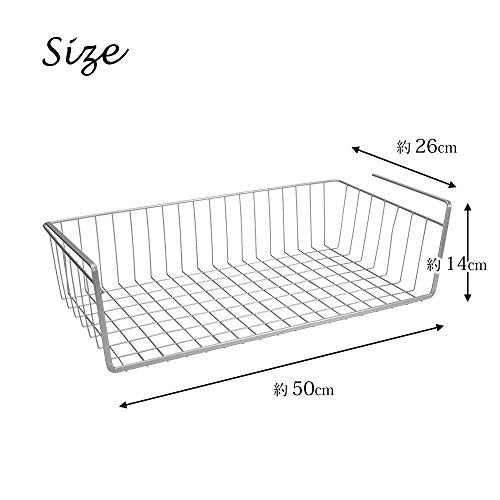Metaltex 364850039 Kanguro kastmand, 50 cm, zilver - Image 5