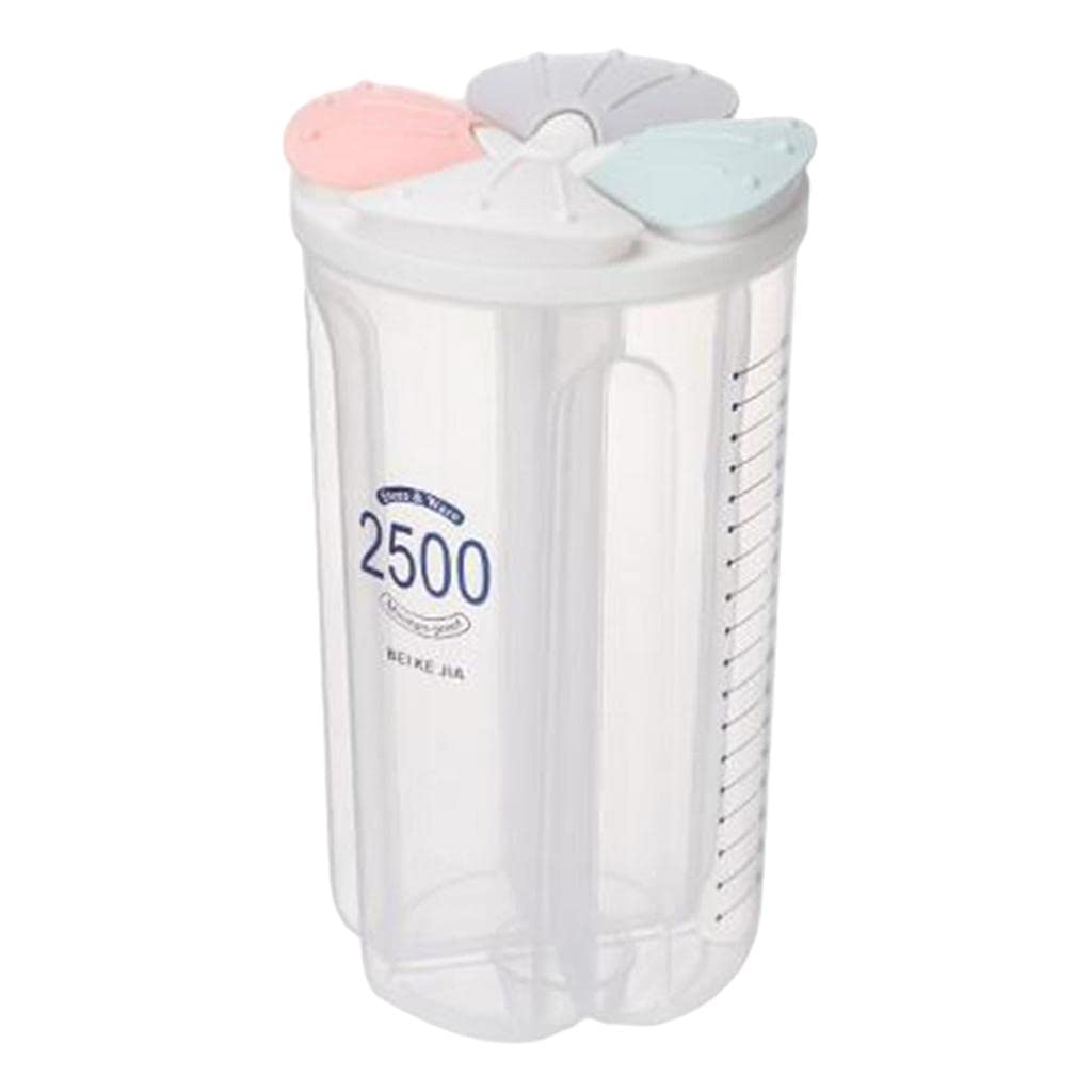 pp Divided Box Organizer Clear BPA Free pp Case Storage Container 2500ml-image-37