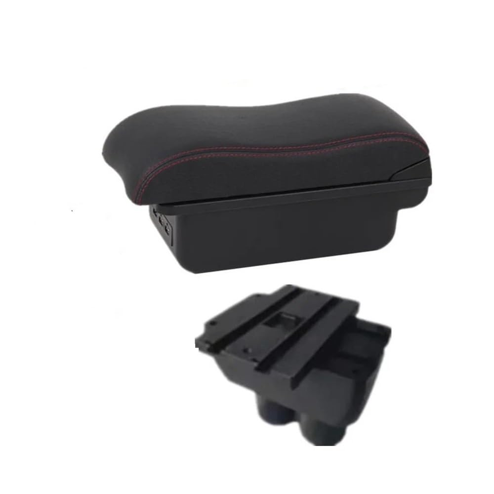 Aierdeyp B2 Red Line 3Usb Car Armrest Box For Vw For Caddy