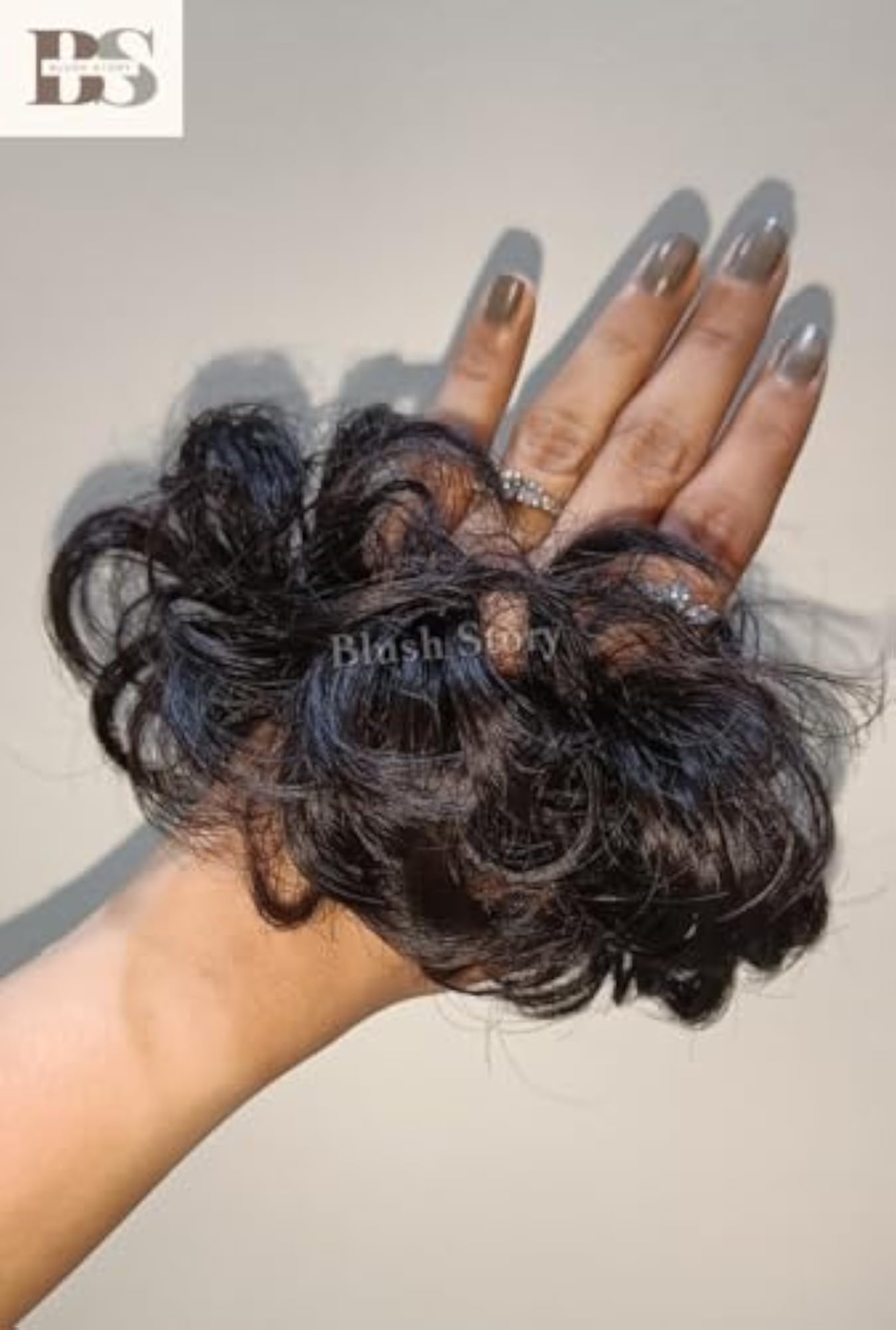 Women's Messy Bun Hair Extensions with Elastic Rubber Band