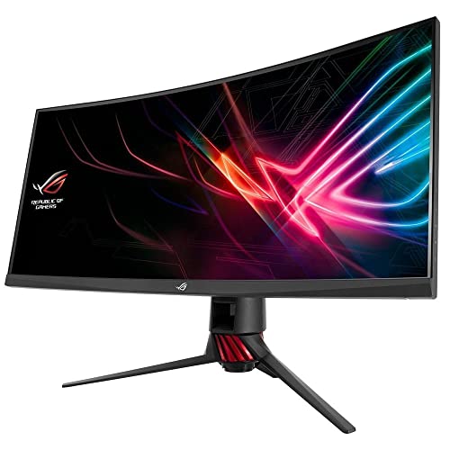 ASUS 35” Curved Gaming Monitor UWQHD 1440p 100Hz DP HDMI Eye Care FreeSync/Adaptive Sync (ROG Strix XG35VQ)