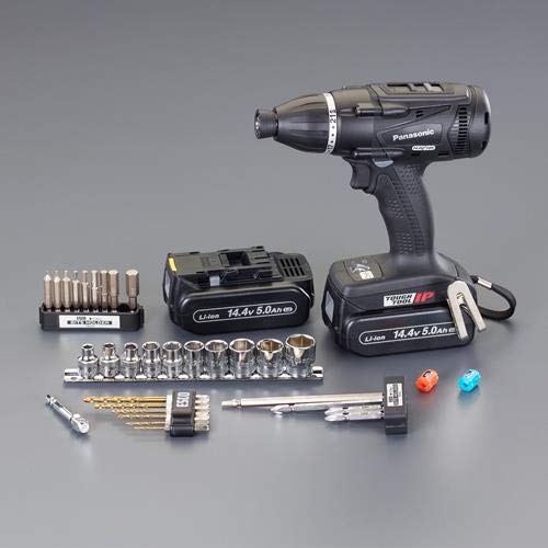 エスコ(esco) DC14.4V マルチインパクトドライバーセット(充電式) エスコ(esco) DC14.4V マルチインパクトドライバーセット(充電式) DC14