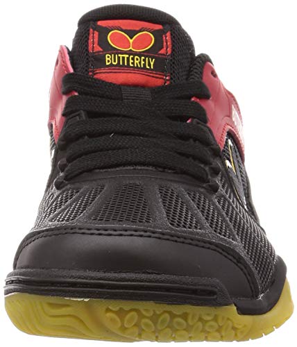 Image of Butterfly Lezoline Rifones Shoes - Professional Table Tennis Shoe with Footwork Support, Flexibility, Shock Absorbing Cushion, Gripping Ping Pong Shoe