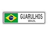 guarulhos chegadas Cada esquina de este cartel decorativo de metal tiene bordes, por lo que no rayará el dedo cuando lo utilices, por lo que puedes usarlo de forma segura.
