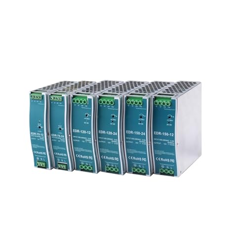 Transformateur AC DC EDR 150W 12V commutateur d'alimentation DIN