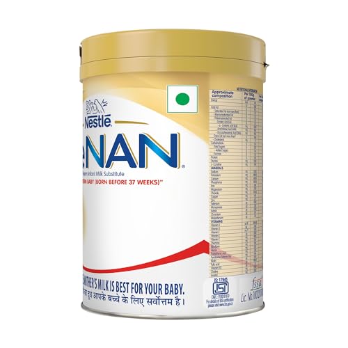 NAN Nestlé Pre | Pre-Term Food For Special Medical Purposes | Infant | For Babies Born Before 37 Weeks | 400 G Tin | Powder