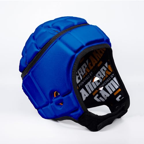 Gamebreaker PRO Powered by D3O Soft Shell Headgear (Royal Blue, Small)