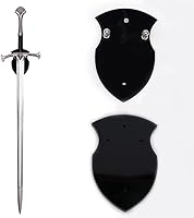 Vista 5 de WANLIAN Soporte para espada montado en la pared, tarjeta de pared de espada, espada de acrílico, pantalla de pared, tarjeta, escudo de espada