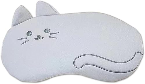 Vista 67 de PERFECTSIGHT Mascarillas para dormir, lindas cubiertas de felpa para dormir, ligeras, ajustables, de piel sintética, para mujeres y hombres