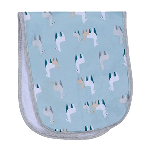 Image of Pure Cotton Terry Burp Cloths for New Born Baby, Baby Napkins, Baby Hand Towel, Baby Wash Cloth (Pack of 4)