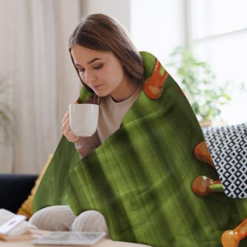 Couverture de lit chaude et confortable en microfibre pour l'hiver