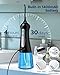 Cordless Water Flosser for Teeth Professional Water Teeth Cleaner Picks Dental Oral Irrigator with 3 Modes & 4 Jet Tips for Braces Gums, IPX7 Waterproof, 300ml Detachable Tank for Mother Day Gift