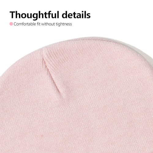 Image of Baby Beanie Hat Mittens Set Toddler Beanie for Little Boys Girls Children Kids Winter Warm Knit Hat with glvoes
