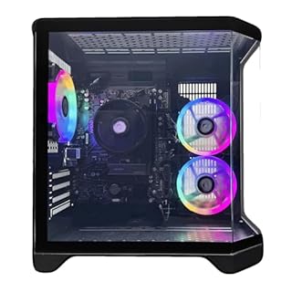 NitroPC - Pack Bronze | PC Gaming Complet (AMD Ryzen 5 5655G 6/12 4,4GHz, RX Vega 7, RAM 16Go, SSD 512Go, Windows 11 Pro | WiFi, Moniteur 24", Clavier, Souris, Casque) Ordinateur de Bureau (Noir)