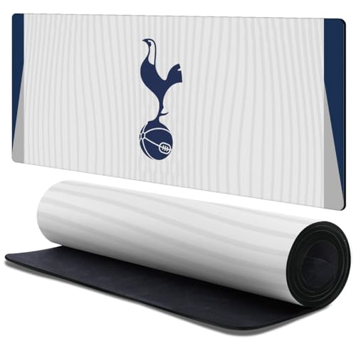 Tapis de souris XL Tottenham Hotspur FC pour bureau gamer 90x40cm