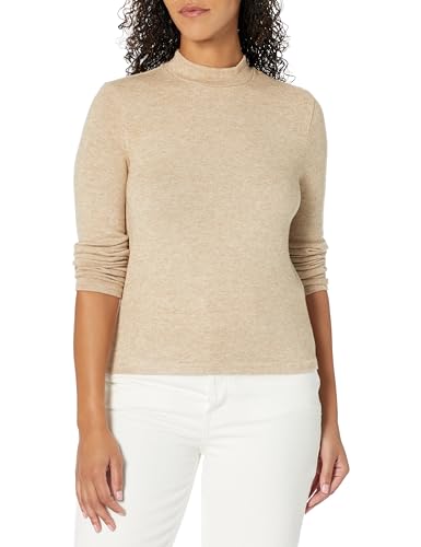 Vince womens Cozy Long Sleeve Mock Nk