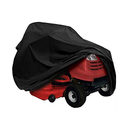 Schutzhülle für Aufsitzmäher,Rasenmäher Abdeckplane Abdeckhaube Abdeckung Für Rasenmäher, Wasserdicht Staubschutz Wetterschutz