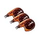 PLUS JAPAN 3 Stück Korrekturroller FX 4,2 mm x 10 m, flexibler Kopf, Orange