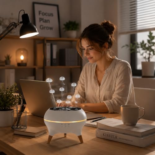 Difusor aromático eléctrico 250ml con control remoto miniatura 6
