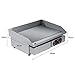 EBTOOLS Plancha Electrica para Cocinar, Sartén Plancha de Asar Eléctrica Cocina 3000W