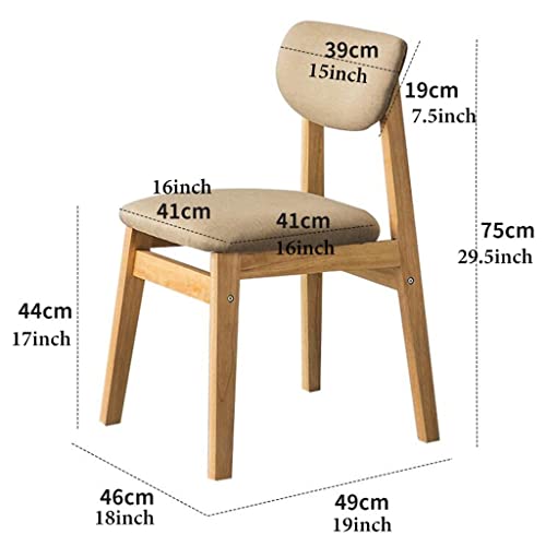 Chaise d'appoint à dossier moderne en bois et cuir blanc de salon - 2