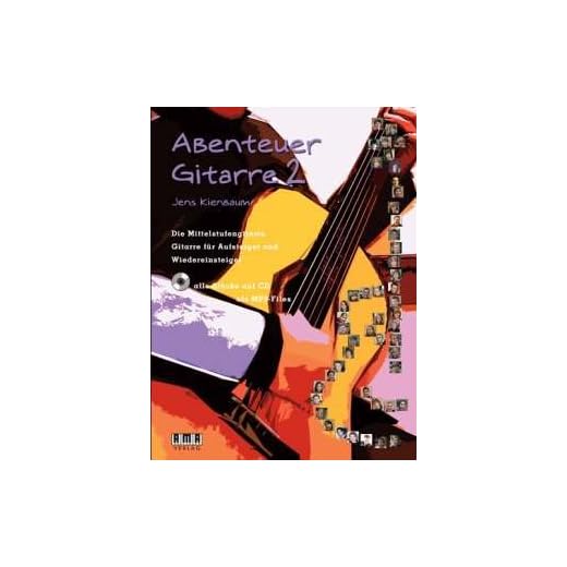 ABENTEUER GITARRE 2 - arrangiert für Gitarre - mit CD [Noten / Sheetmusic] Komponist: KIENBAUM JENS