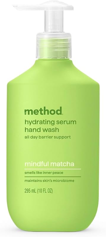 Sabonete líquido para mãos Method Hydrating Serum Mindful Matcha, 300 mL