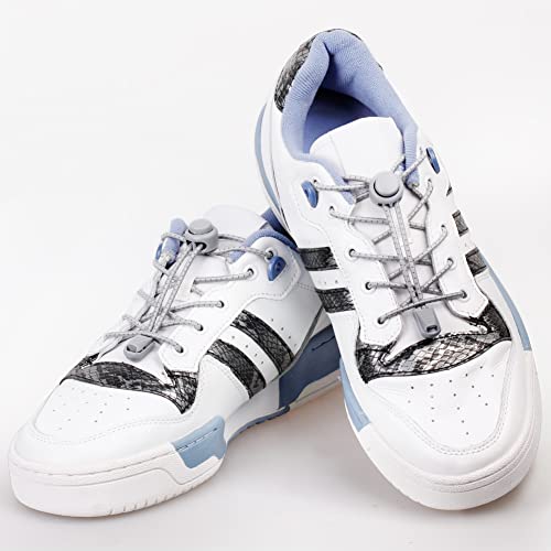 Image of UpUGo Elastic Shoe Laces, No Tie Shoe Laces Tieless for Kids, Adults, Elderly, One Size Fit All