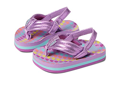 Image of REEF Girls Toddler /Little Kid Ahi Beach Flip Flop, Soft Cushion Footbed, Water Friendly