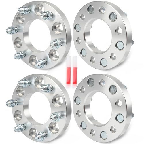 ECCPP 4PCS Wheel Adapters 6x135 to 6x5.5 1 inch 6 Lug Fit for 2003-2013 for Ford for Expedition |2004-2013 for Ford for F-150|2003-2013 for Lincoln for Navigator