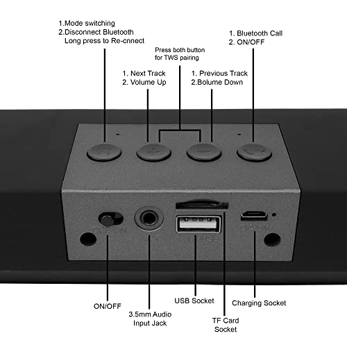 Image of VIPPO VBS-914 10 Hours Play TIME Smart Bluetooth Desktop Speaker