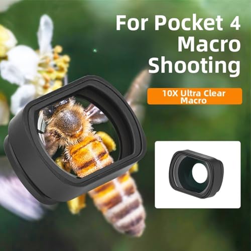 Lente macro DJI Pocket 4 accesorio cámara portátil vidrio óptico 4
