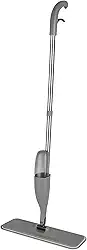 Mop Spray 2 em 1 com Pulverizador – Mop Recarregável para Limpeza de Pisos e Superfícies, Fácil de Usar, Eficiência e Praticidade para Sua Casa – Ideal para Limpeza de Azulejos e Madeiras (Cinza)