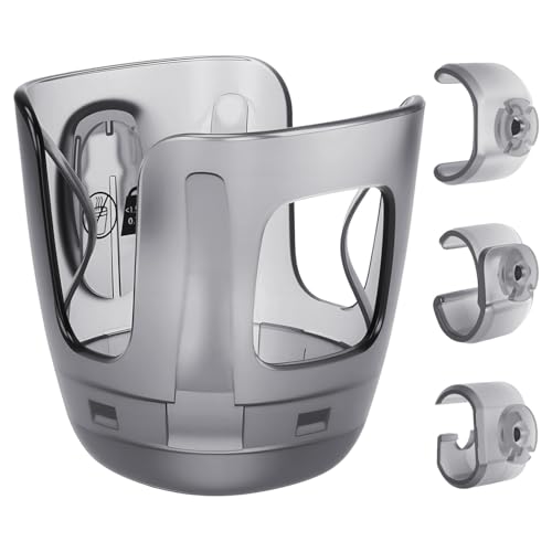 Taheng Stroller Cup Holder Baby Cup Holder Compatible with UPPAbaby Vista Cruz and Minu Strollers Fits Most Cup Sizes Quick-Release Design 1 Pack