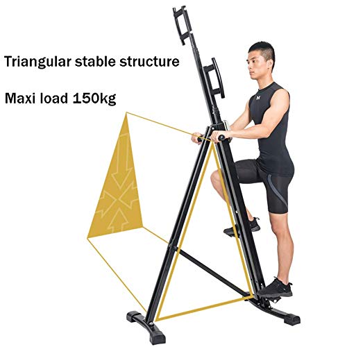 Image of Stepper Vertical Climber Simulation Mountain Climbing Machine Adjustable Folding Home Gyms Fitness Equipment Multifunct