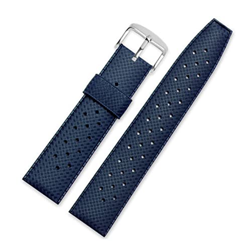 Correa tropical de goma de 22mm para reloj de buceo Seiko Srp777j1
