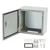 Electrical Enclosures 12”Hx12”Wx8”D NEMA 4X Steel Electrical Box w/Removable Inner Panel,Water & Dus