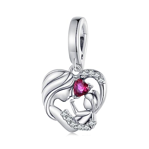 CYCUFF 925 Sterling Silver Charms for Bracelets and Charm Necklaces, Bracelet Pendants Beads Jewellery Gift for Family Friends Women