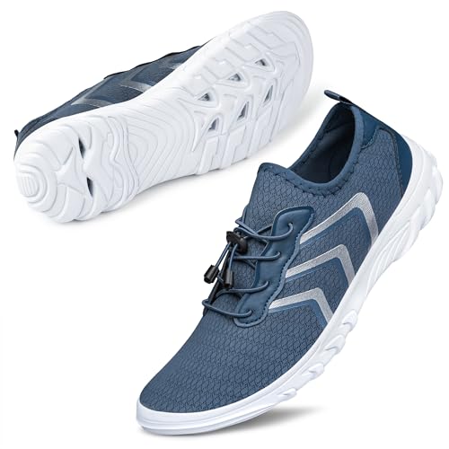 SILLENORTH Water Shoes Mens Womens Quick-Dry Aqua Shoes for Beach Pool Swim Kayaking Surf Boating Hiking