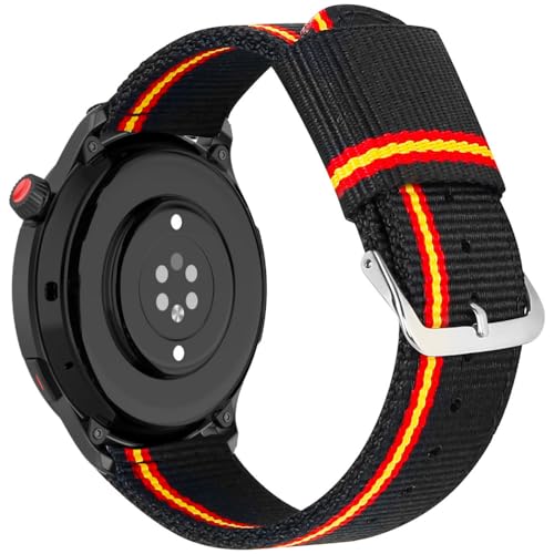 ESTUYOYA, Watch Strap 22mm Compatible with Amazfit Bip 5/Balance/GTR 4/GTR 3 Pro/GTR 3/GTR 2/GTR/GTR 47mm/Stratos 3 - Image 2