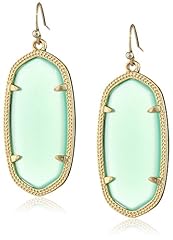 Chalcedony Glass/Gold plated