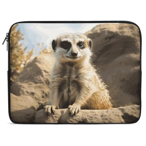 Housse PC 10-17 pouces ultra fine en néoprène anti-choc suricate