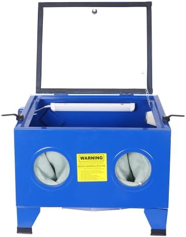 Dawn Jade Bench Top Portable Sand Blaster Cabinet Kit 25gallon,sanblasting Cabinet 80psi