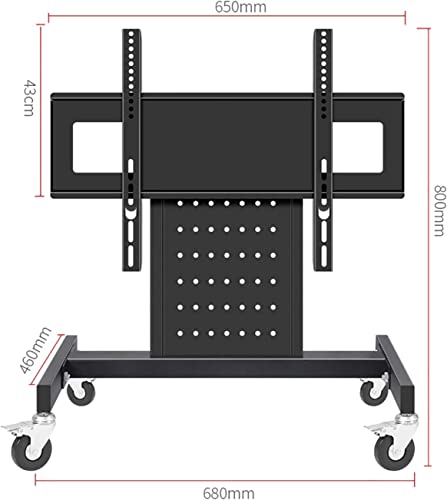 Soporte móvil de TV para pantallas 23-55 pulgadas hasta 130 lbs miniatura 2