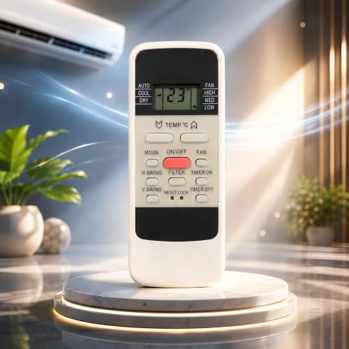 Image of Upix Compatible for Hitachi AC Remote No. 137B | No Backlight | Exact Match Required