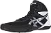 ASICS Men's Matflex 6 Wrestling Shoes, 10.5M, Black/Silver