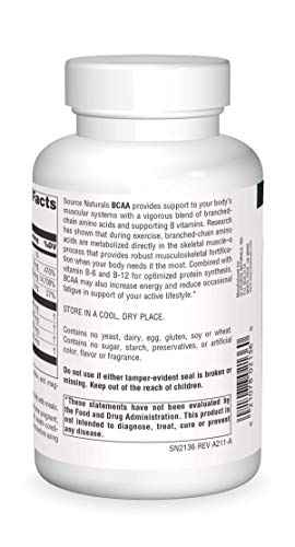 Source Naturals SN2136 Bcaa Branched-Chain Amino Acids thumb #1