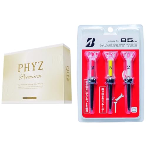 �y�Z�b�g�����zBRIDGESTONE(�u���a�X�g��) �S���t�{�[�� PHYZ �v���~�A�� 1�_�[�X(12����) �S�[���h�p�[�� PMGX + �S���t �}�O�l�b�g�e�B�[ 85mm GAGMGTH 2023�N���f��