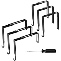 Package Content: You will receive 6pcs cubicle wall hooks with the size of 8.05cm/3.17in, sufficient quantity for your daily use and replacement. We provide a cross screwdriver for your convenience to install. Adjustable Design: The cubicle hooks are...