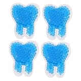 WRITWAA 4stücke Teiliges Kleine Gel-kühlakkus Für Zahntherapie Flexible Eisbeutel Zum Kühlen Und Wärmen Wiederverwendbar Und Mundgerecht Geformt Zur Schmerzlinderung Bei Zahnbeschwerden